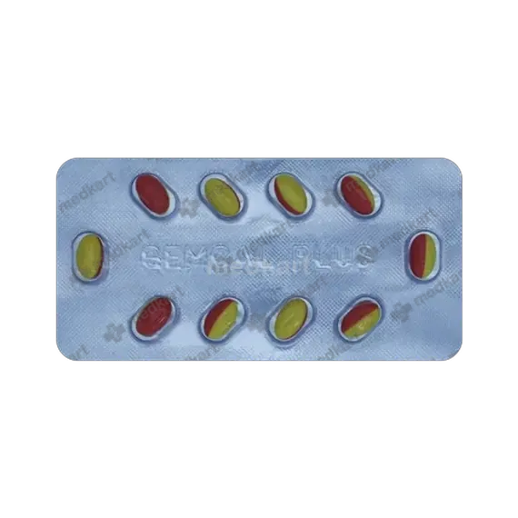 gemcal plus capsule 10's